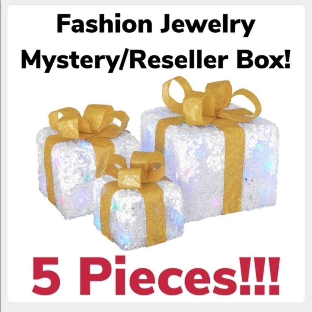 Fashion Jewelry Mystery Box Reseller Box 5 Pieces